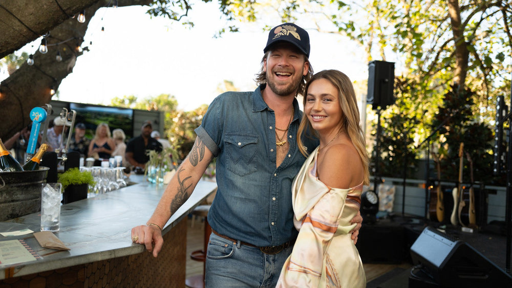 Brian and Brittney Kelley at Papa Surf Burger Bar