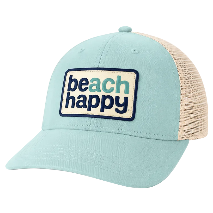 Beach Happy MPS Mid-Pro Snapback - Island Blue/Stone